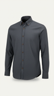 Linen shirt in stone grey